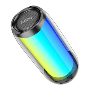 Hoco HC8 Pulsating Colorful Luminous Wireless Speaker - Black