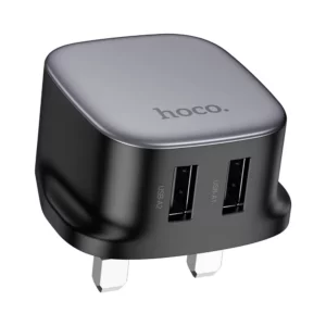 Hoco CS31B Ray 2.1A x 2 Dual Port Fast Charger UK Plug (Without Cable)