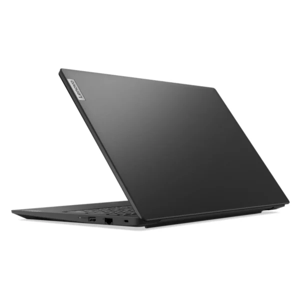 Lenovo V15 G4 laptop in black with 15.6-inch FHD display, AMD Ryzen 5 7520U, 8GB RAM, and 512GB SSD-2