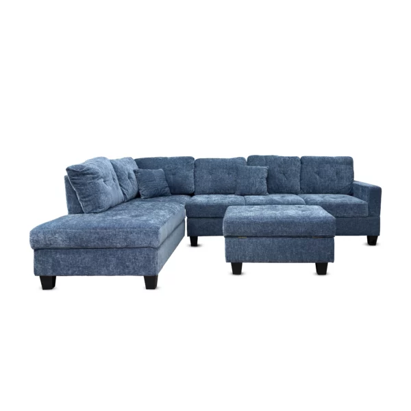 Koumo Corner Sofa KM191905-L Blue