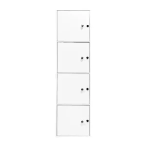 Wooden Storage Cabinet 4 Cubes