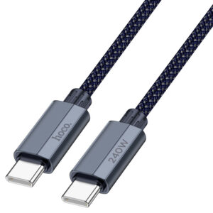 Hoco U134 Primero 240W Charging Data Cable Type-C To Type-C (L=1.8M)