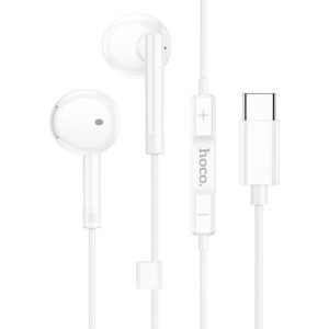 Hoco M95 Type-C Wire-Controlled Digital Earphones With Microphone