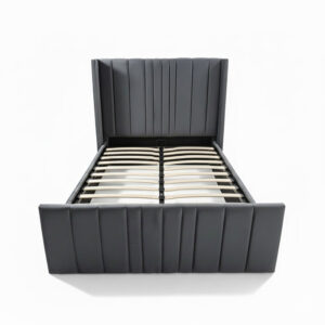 Cushion Bed Double Size:120X200Cm With Storage Model:4465-1G